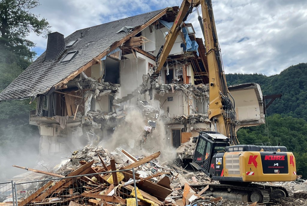 A destroyed house near Mayschoss-Altenahr | Photo: Ekaterina Venkina