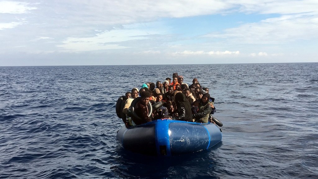 From file: Migrants in the Mediterranean Sea | Credit: Reuters
