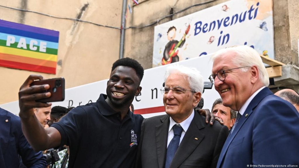 Italy and Germany's presidents made a joint visit to Sicily and a joint appeal to fellow EU members on Thursday to seek wider reaching migration reform in the bloc | Photo: Britta Pedersen/dpa/picture alliance