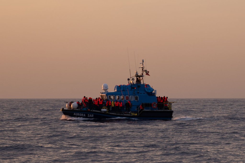 Sea-Watch's Aurora with 85 migrants on board | Photo: Leon Salner / RESQSHIP @seawatchcrew twitter feed