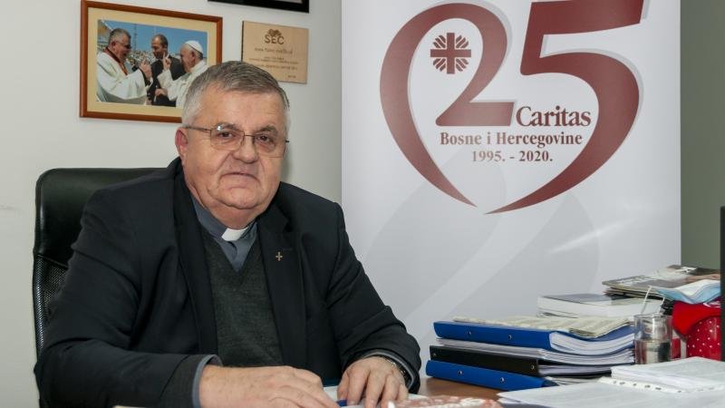 Tomo Knezevic does not hold back when describing the difficulties he faces in trying to help migrants in Bosnia | Photo: Caritas Bosnia