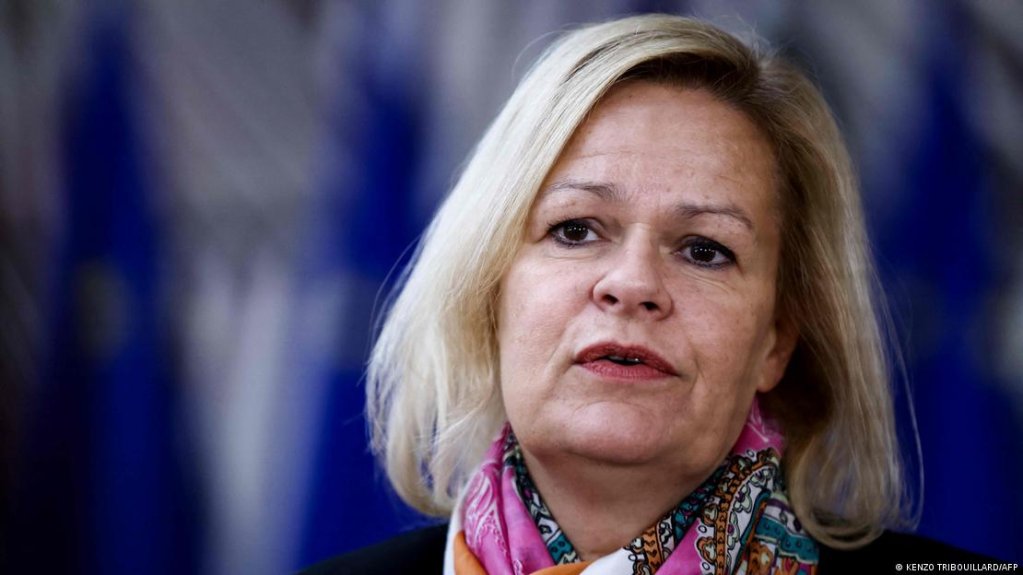 German Interior Minister Nancy Faeser wants exceptions for minors and families | Photo: Kenzo Tribouillard / AFP