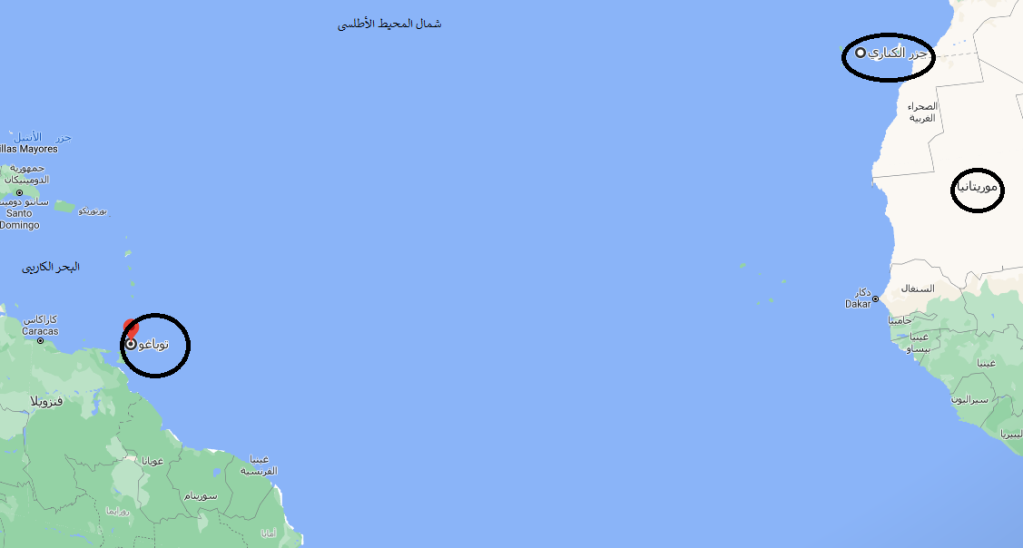 خرائط غوغل/موريتانيا