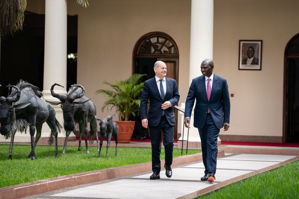 German Chancellor Olaf Scholz and Kenyan President William Ruto are planning to deepen bilateral ties | Photo: German Federal Government