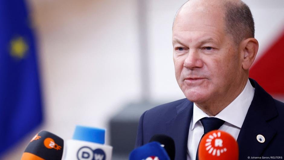 German Chancellor Olaf Scholz is attending the EU summit ahead of talks on Friday with US President Joe Biden | Photo: Johanna Geron/REUTERS