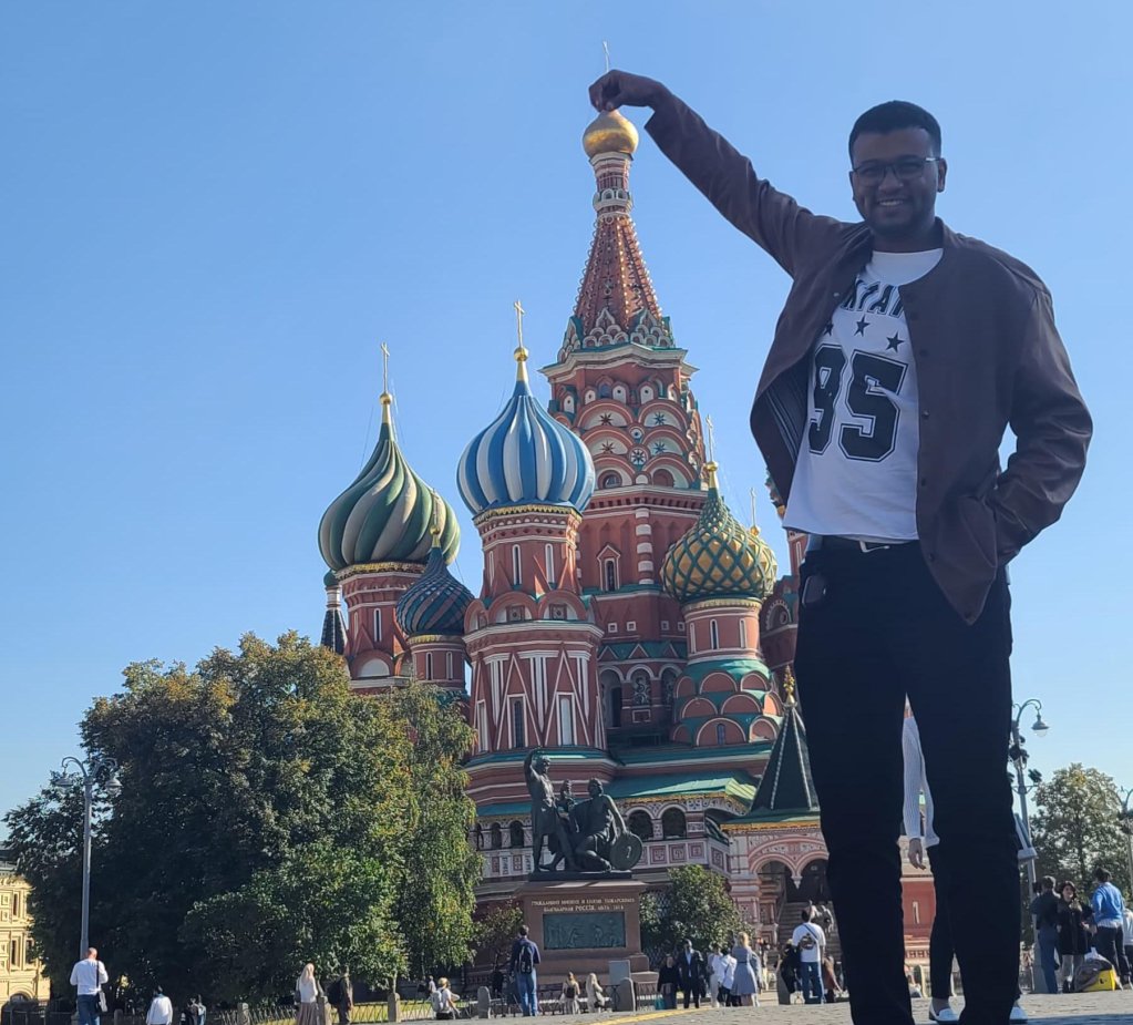 Saleh Othman in Moscow in September 2023 | Photo: Saleh Othman