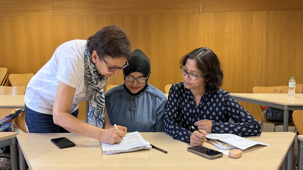 A language school in Madrid where migrants can attend Spanish classes | Photo: Arafatul Islam / InfoMigrants