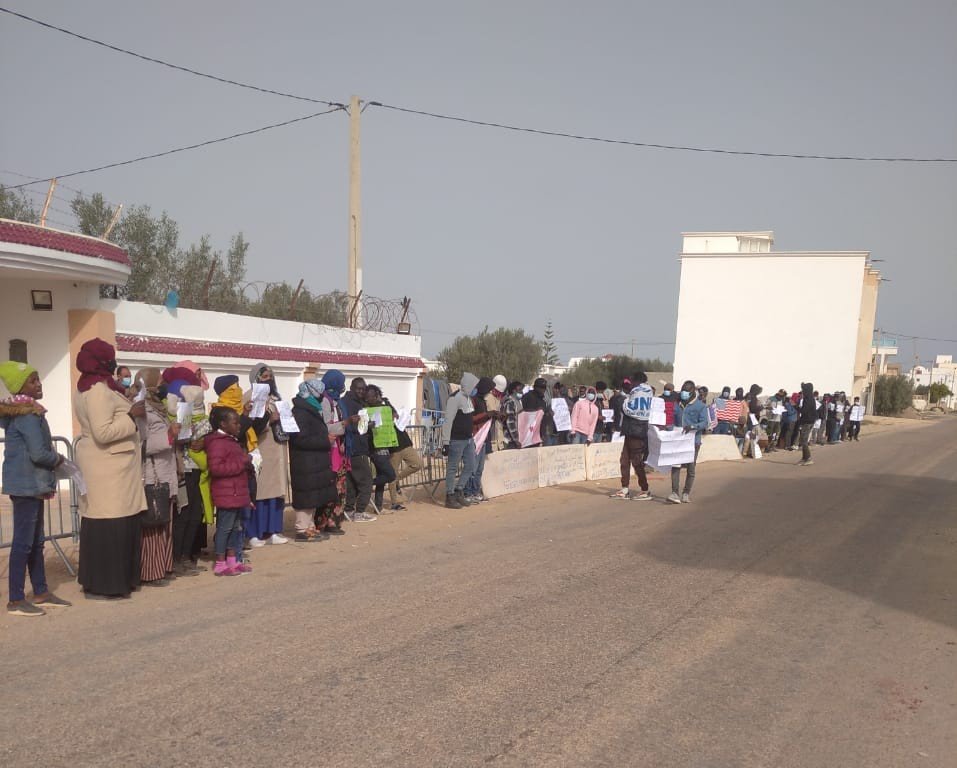 En Tunisie, difficile pour les demandeurs d'asile et les réfugiés de trouver un travail, et de gagner suffisamment d'argent pour se loger par eux-mêmes. Crédit : InfoMigrants