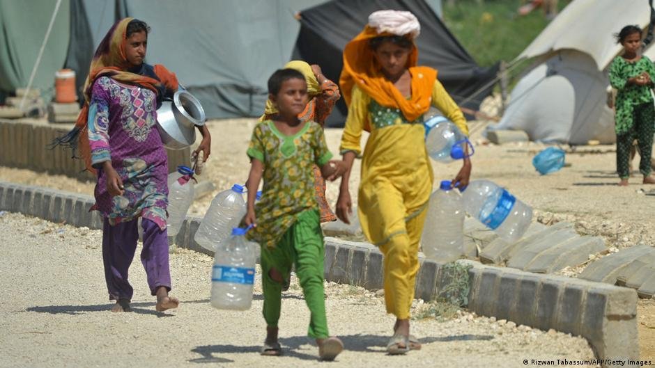 Pakistan topped the list of countries which saw new internal displacements due to natural disasters in 2022 | Photo: Rizwan Tabassum/AFP/Getty Images