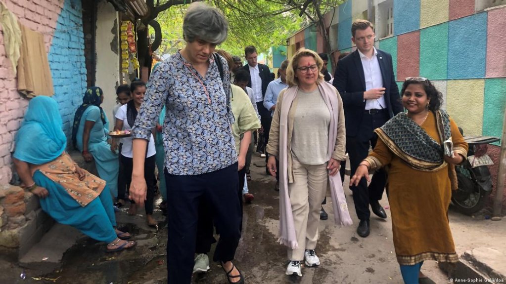 Sustainable development be only be achieved by empowering women and girls, says Schulze | Photo: Anne-Sophie Galli/dpa