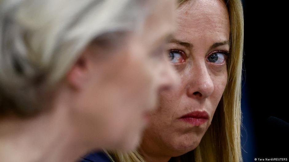 Italian Prime Minister Meloni invited senior EU officials to Lampedusa recently | Photo: Yara Nardi/REUTERS