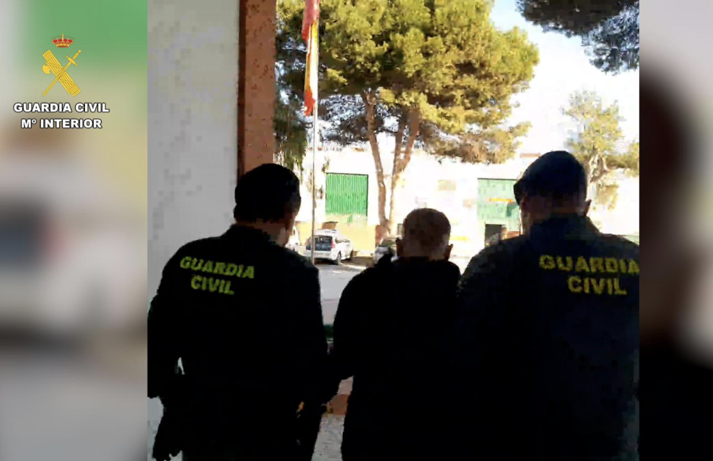 Spain's Guardia Civil says the trafficking network operated for years | Credit: Guardia Civil, Ministry of Interior, Spain