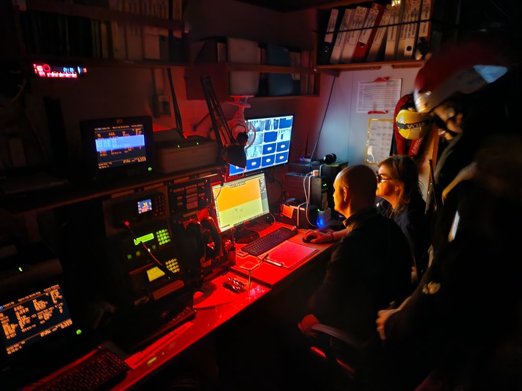 The search and rescue team on board the Ocean Viking, December 27, 2022 | Photo: Frey Lindsay
