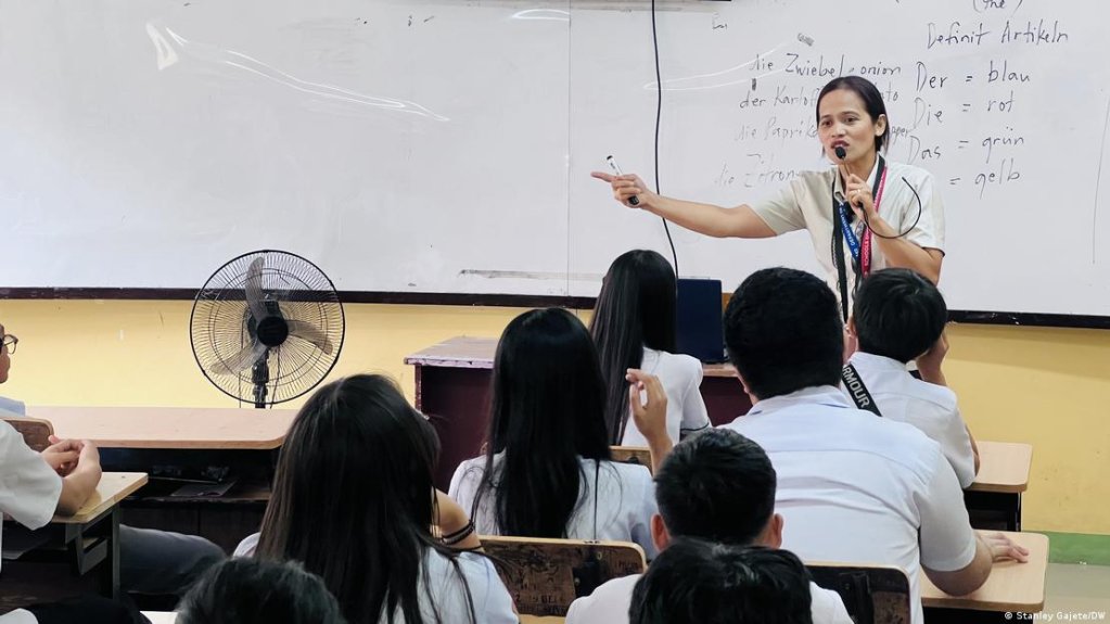 Lacson said German intimidated her before she started learning it in 2011 | Photo: Stanley Gajete / DW