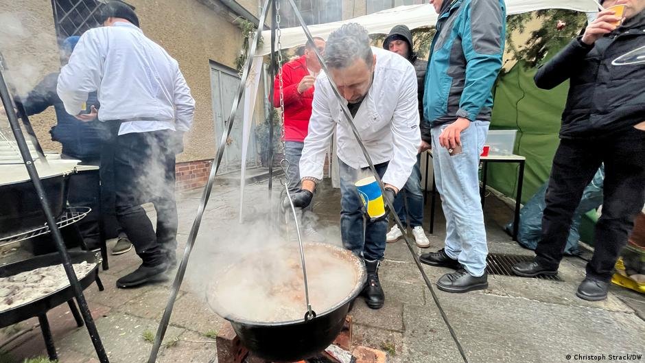 Bograch — a taste of home | Photo: Christoph Strack/DW