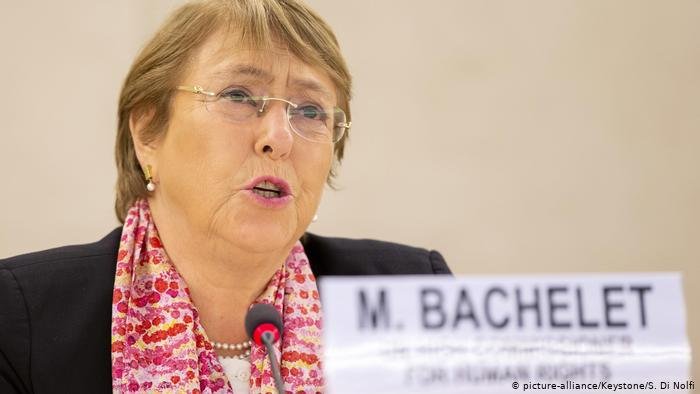 High Commissioner for Human Rights, Michelle Bachelet.