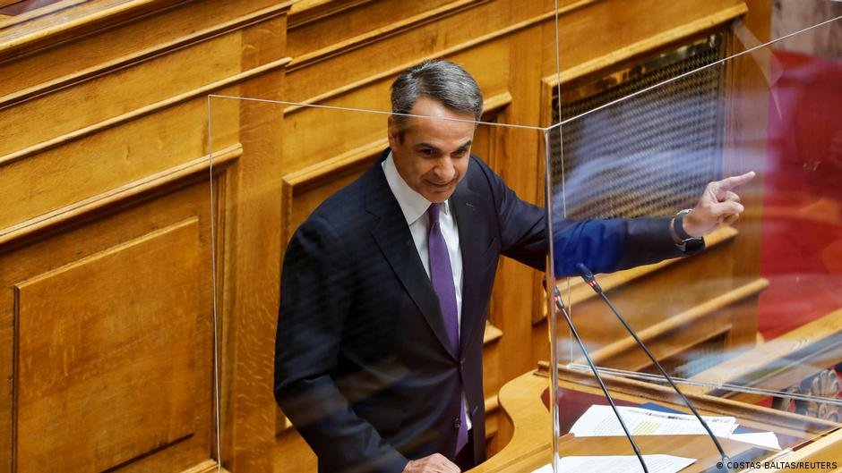 "In Evros, a new wave of invasion is already being planned, under a supposedly humanitarian mask," Greek Prime Minister Kyriakos Mitsotakis said during a parliamentary debate in August | Photo: Costas Baltas/REUTERS