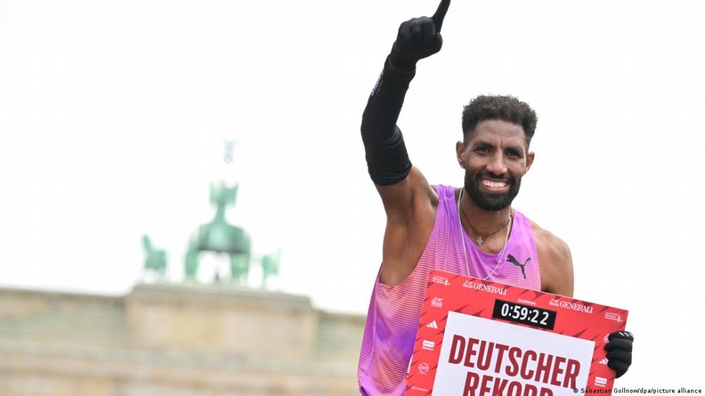 Amanal Petros broke the German men's marathon record earlier this year | Photo: Sebastian Gollnow/dpa/picture alliance