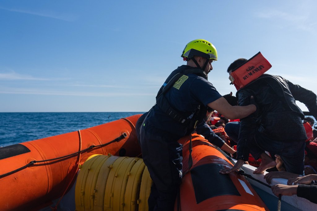File photo: Rescuers working on board the Humanity 1 in May 2025 | Photo: Lizzie Gilson / SOS Humanity