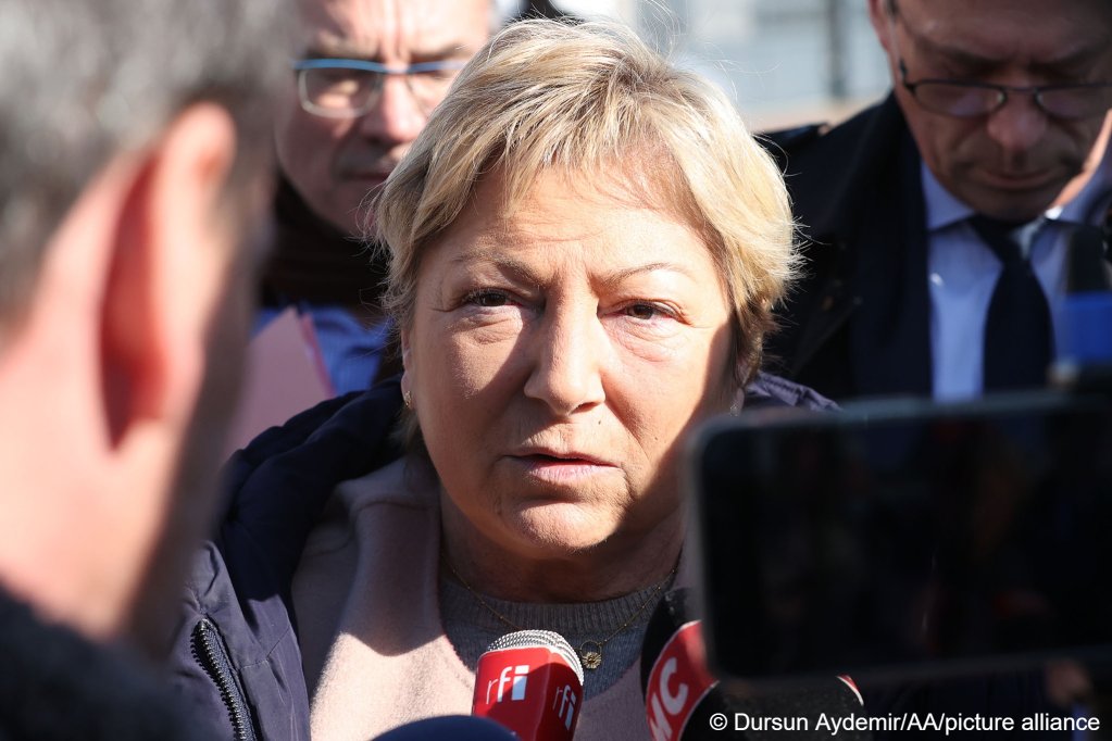 Natacha Bouchart, mayor of Calais, justifies the welcome Ukrainian refugees enjoy by referring back to their now-legal status in the EU | Photo: Dursun Aydemir/AA/picture-alliance
