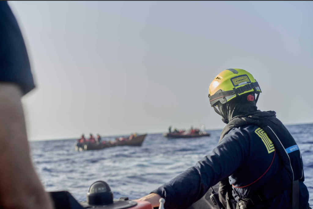 SOS Humanity criticized Italy's systematic policy of making rescue ships dock at ports that are unnecessarily far Photo: Raphael Schumacher/SOS Humanity