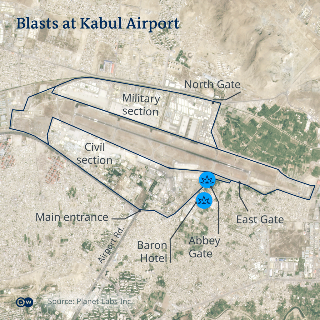 The explosions in Kabul were clearly aimed at causing civilian casualties | Image: DW