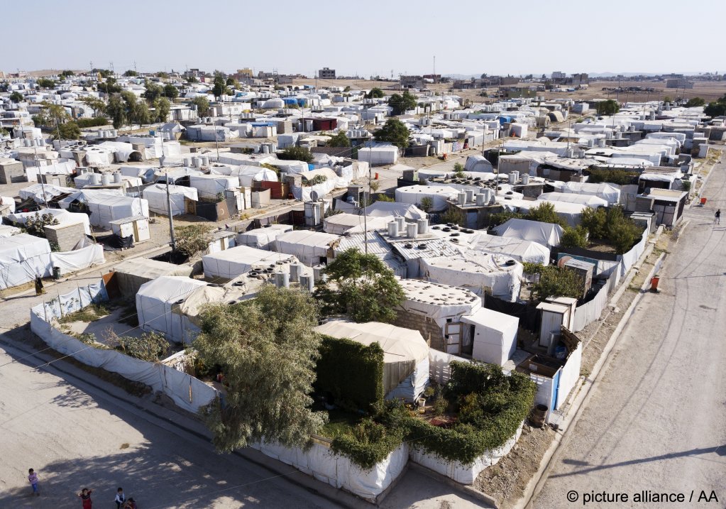 View of Khanke Refugee Camp in Duhok, Iraq on September 12, 2022 | Photo: Mohammed Falah Ibrahim/Anadolu