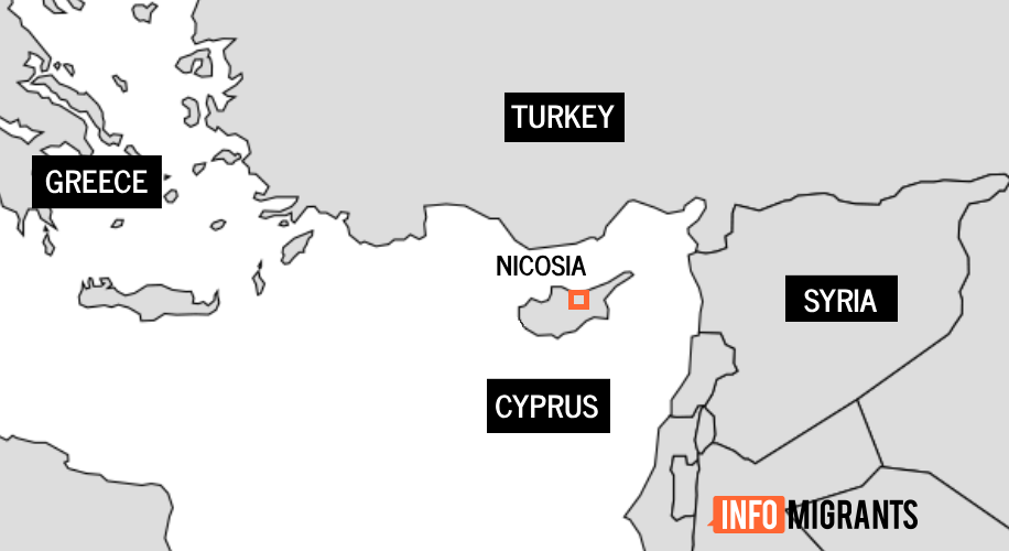 Cyprus is located in the middle of the Eastern Mediterranean, and has in recent years been exposed to an influx of irregular migrants arriving there | Source: InfoMigrants
