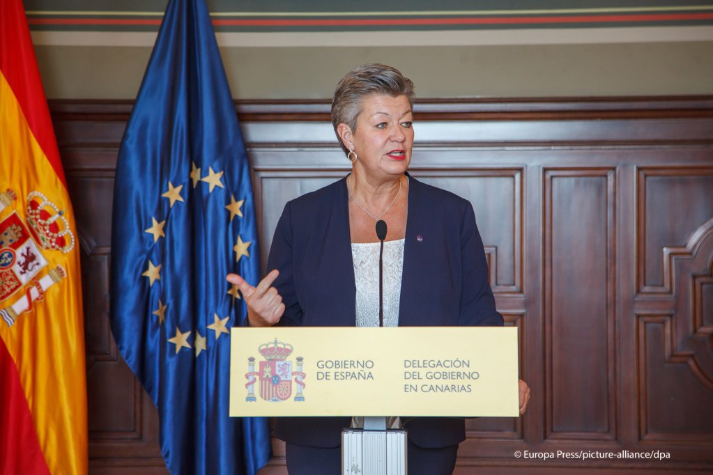 EU Home Affairs Commissioner Ylva Johansson: 'There are a lot of people supporting migrants here in the Canary Islands' | Photo: picture-alliance