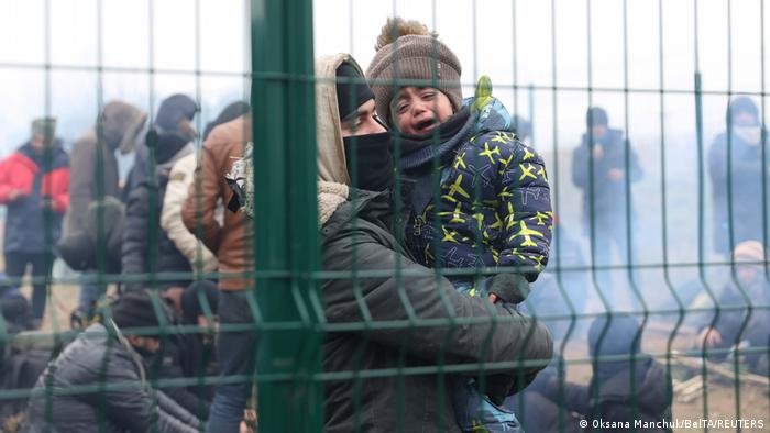 الاطفال في قلب مأساة الحدود البولندية البيلاروسية