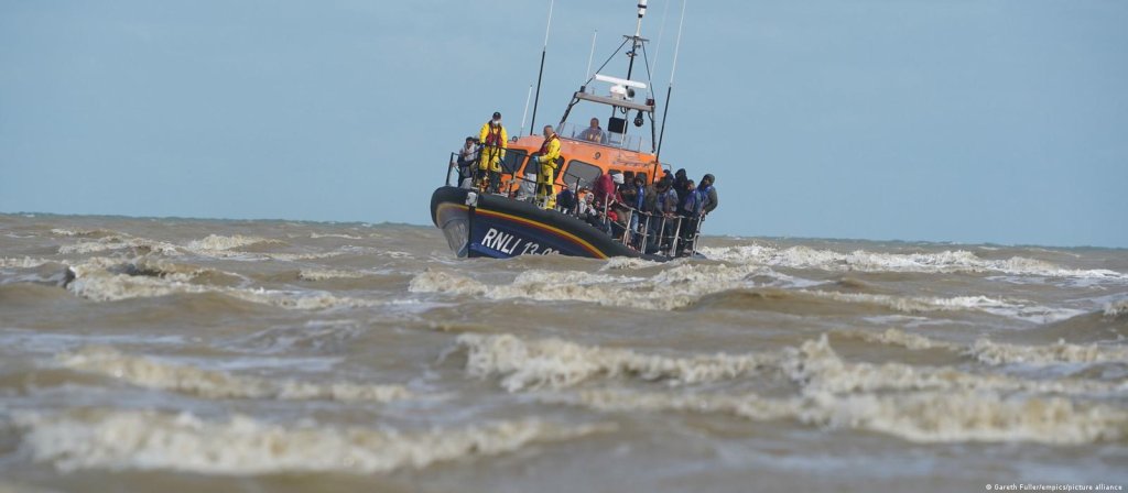 The UK government has said there has been a record number of migrant Channel crossings this year | Photo: Gareth Fuller/empics/picture alliance