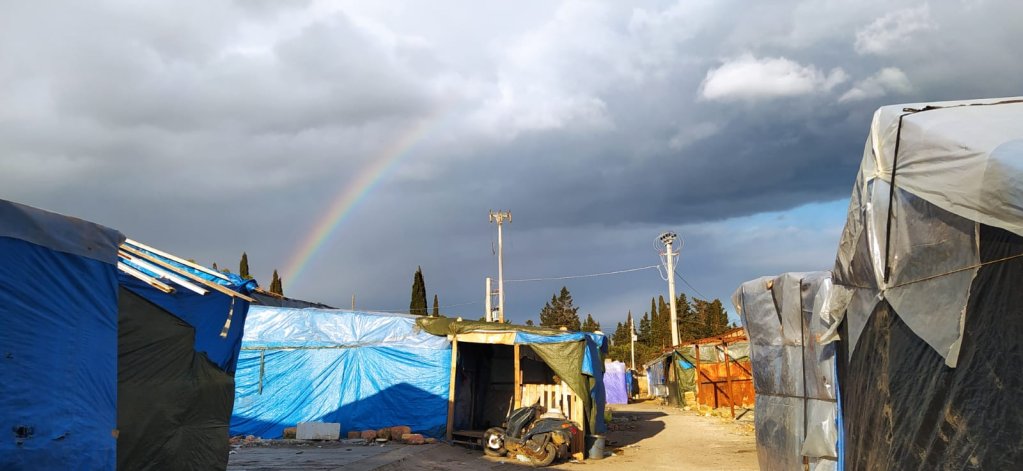 A picture from inside the unauthorized camp at Campobello di Mazara at the end of 2021 | Photo: Simona Scovazzo