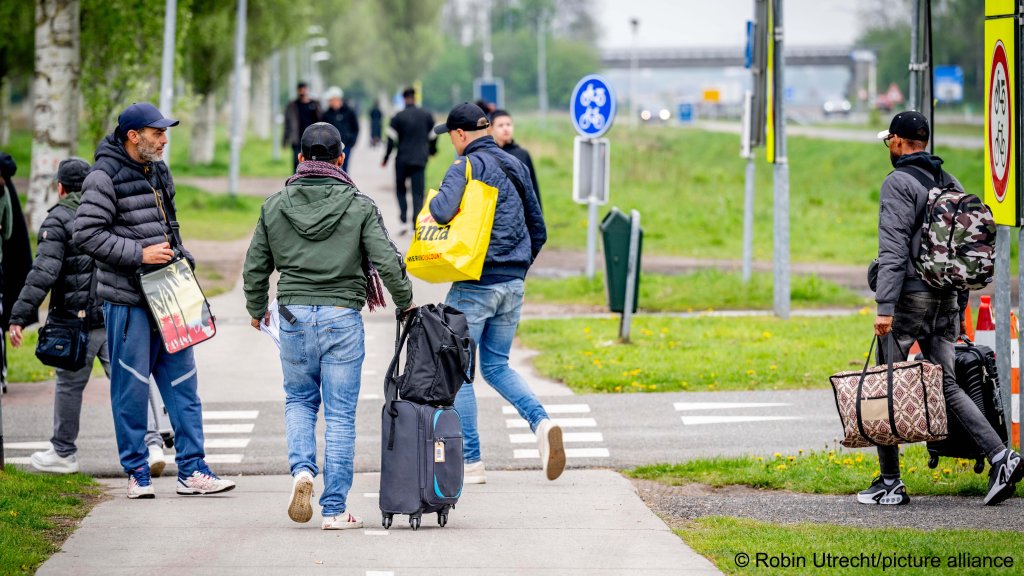 Asylum seekers and refugees at the registration center in Ter Apel, Netherlands, April 2025 | Photo: picture-alliance