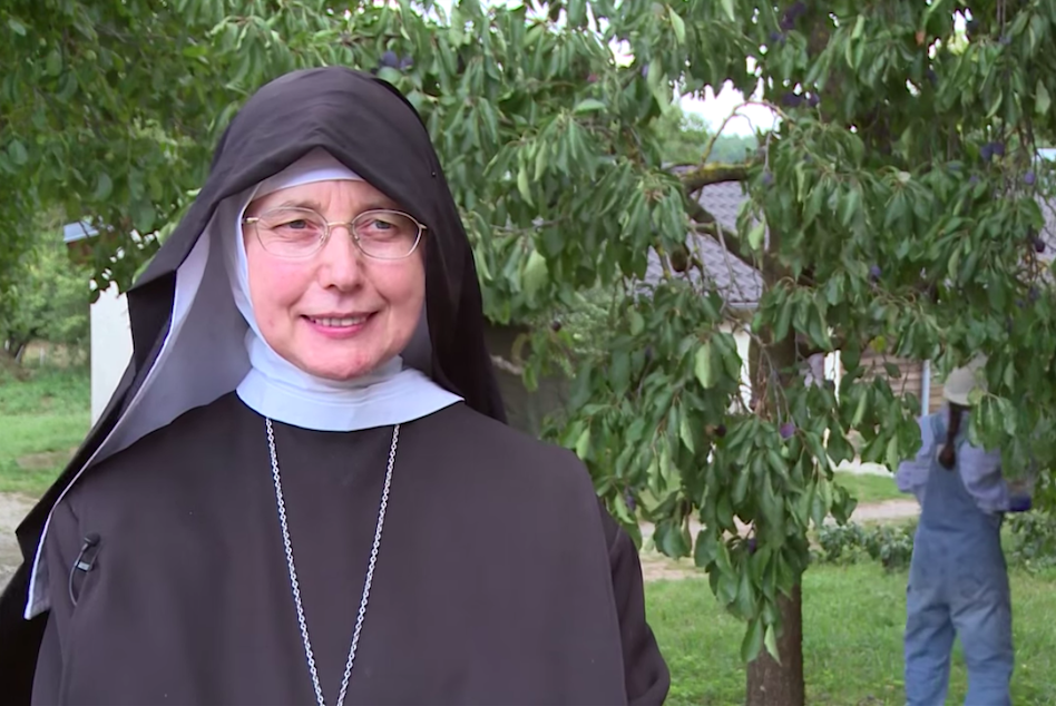 Mother Mechthild Thürmer, Abbess of Maria Frieden Abbey since 2011 | Photo: Screenshot from YouTube video by the Bamberg Archdiocese