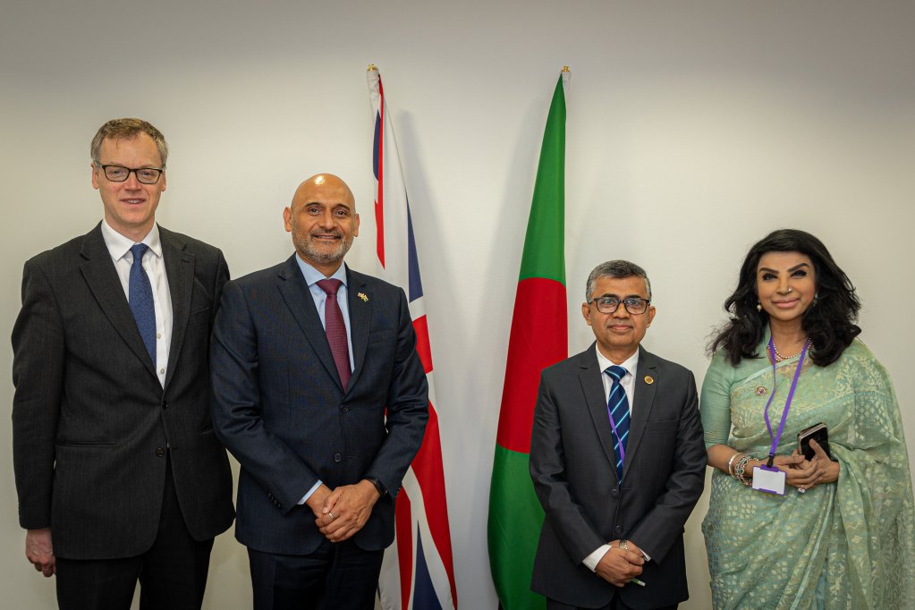 UK Minister for Countering Illegal Migration, Michael Tomlinson, and Immigration Enforcement Director, Bas Javid, after the signing with Bangladeshi counterparts | Photo: Flickr/UK Home Office/Crown copyright