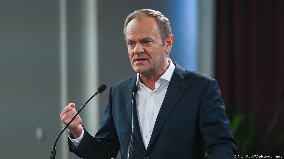 Tusk has accused the PiS of seeking to erode Polish democracy after a Russian influence law passed by the government put his candidacy at risk | Photo: Artur Widak/AA/picture alliance