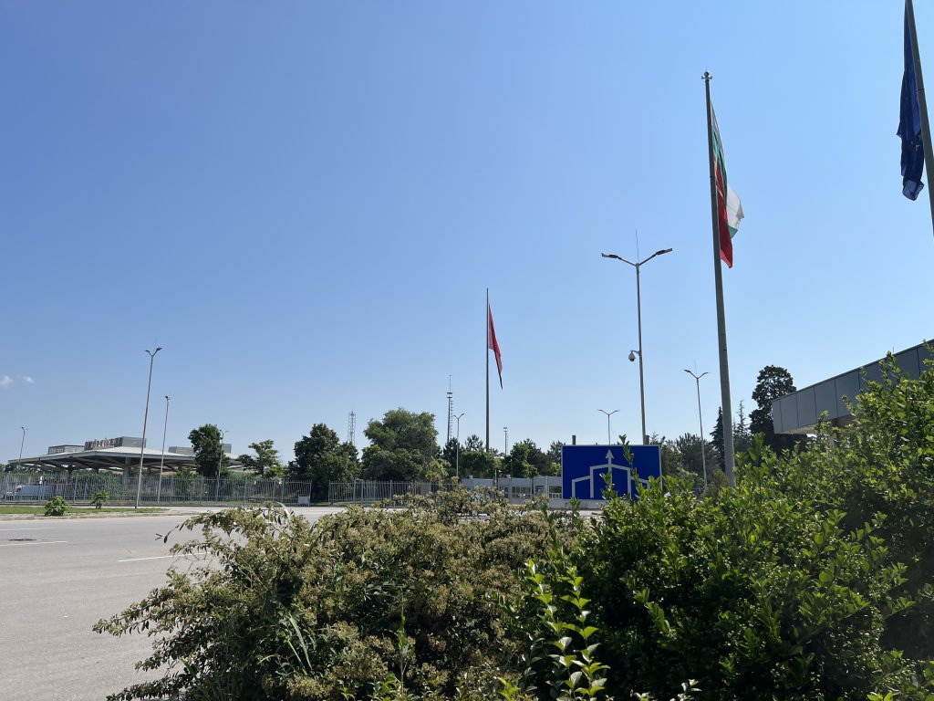 The Kapitan Andreevo border crossing on the Turkish-Bulgarian border – an infamous entry point into the European Union for smugglers.  June 21, 2023. |  Photo: Sou-Jie van Brunnersum/InfoMigrants 